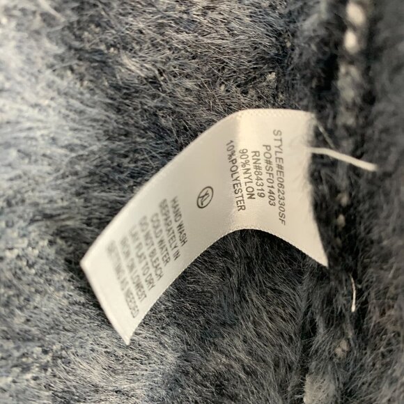 Evolution by Cryus Cardigan Gray Cheetah Fuzzy Soft Open Front NWT - Picture 8 of 11